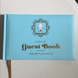 Cubicle Guest Book - Knock Knock